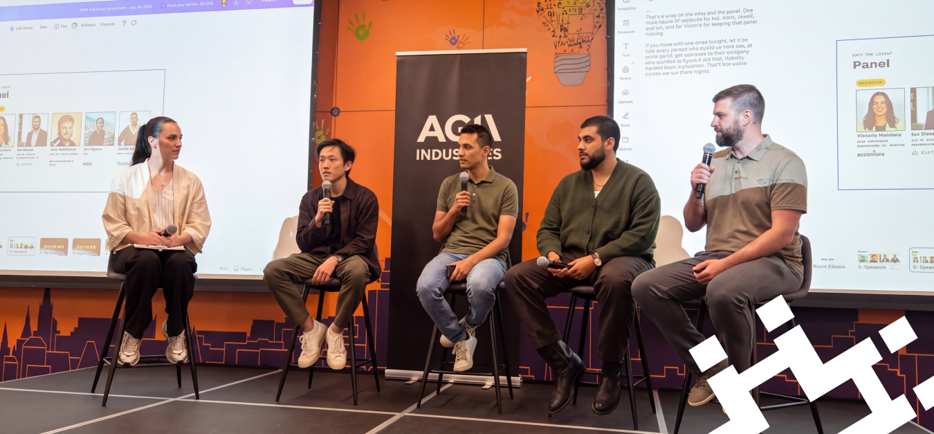 Builders, operators, and leaders speak at the AGI Ventures event.
